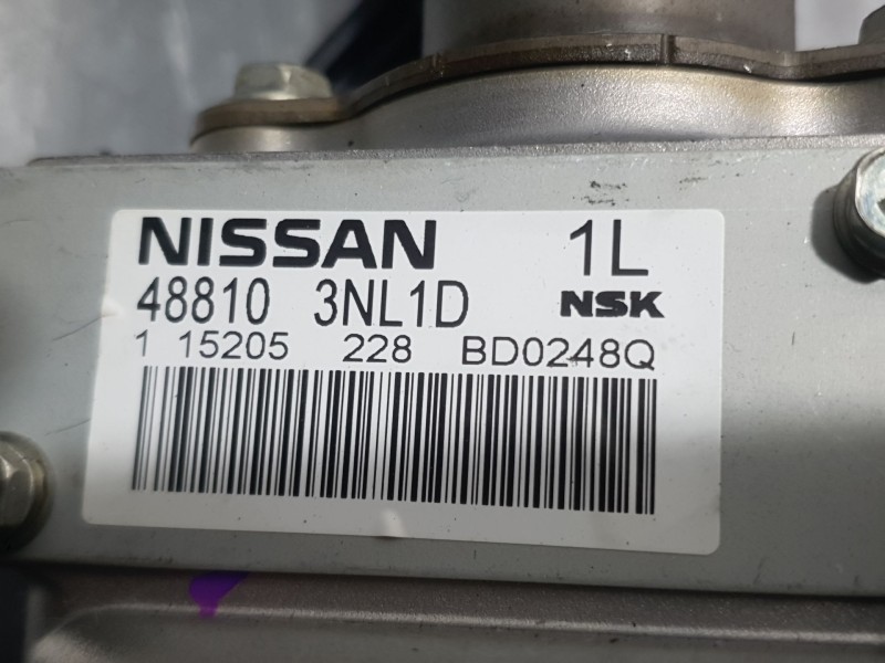 Recambio de columna direccion para nissan leaf (ze0) electric referencia OEM IAM 488103NL1D  