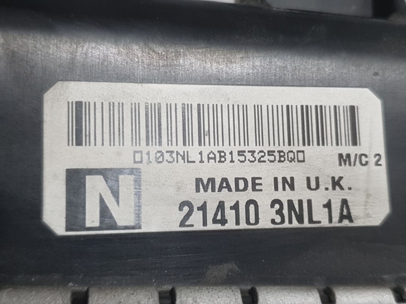 Recambio de radiador agua para nissan leaf (ze0) electric referencia OEM IAM 214103NL1A  