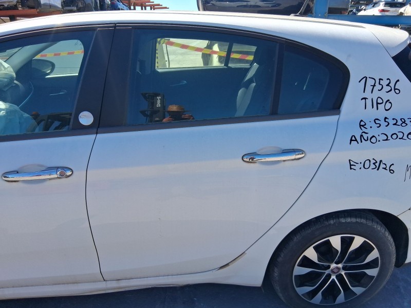 Recambio de puerta trasera izquierda para fiat tipo hatchback (356_, 357_) 1.3 d (356hxh1a) referencia OEM IAM 52161646 ROZADA 