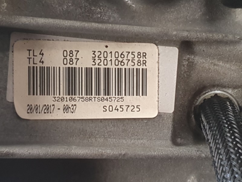 Recambio de caja cambios para renault megane iv hatchback (b9a/m/n_) 1.2 tce 130 (b9mr) referencia OEM IAM TL4087 6 Velocidades 