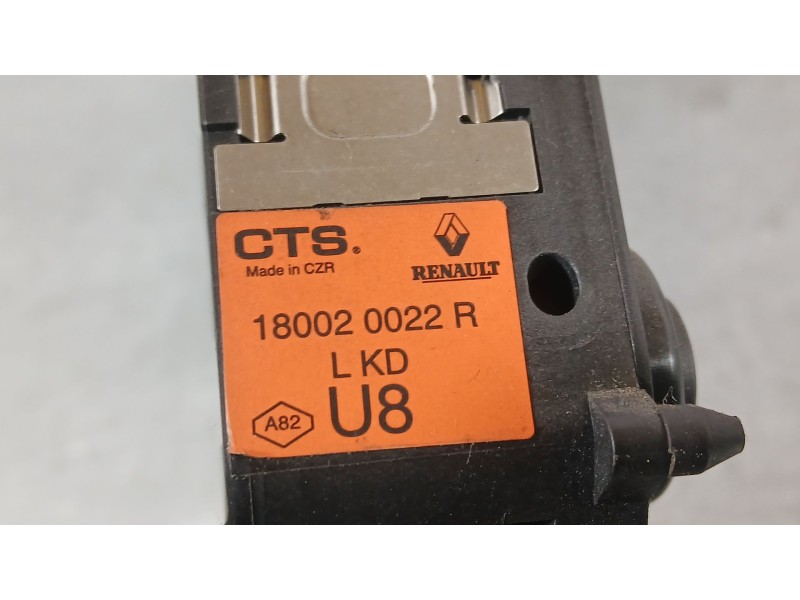 Recambio de potenciometro pedal para renault megane iii hatchback (bz0/1_, b3_) 1.5 dci referencia OEM IAM 180020022R CTS 