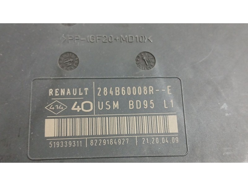 Recambio de caja reles / fusibles para renault megane iii hatchback (bz0/1_, b3_) 1.5 dci referencia OEM IAM 284B60008R  5193393
