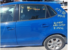 Recambio de puerta trasera izquierda para volkswagen polo v (6r1, 6c1) 1.6 tdi referencia OEM IAM 6R4833055J ROZADA 