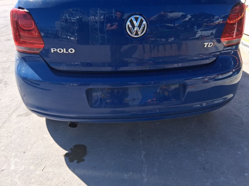 Recambio de paragolpes trasero para volkswagen polo v (6r1, 6c1) 1.6 tdi referencia OEM IAM 6R6807421BKGRU ROZADO 