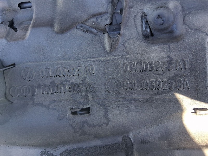 Recambio de tapa motor para volkswagen polo v (6r1, 6c1) 1.6 tdi referencia OEM IAM 03L103925AR  