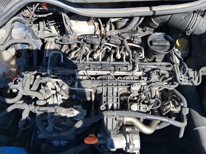 Recambio de motor completo para volkswagen polo v (6r1, 6c1) 1.6 tdi referencia OEM IAM CAYC 03L100090CV 03L100090CX