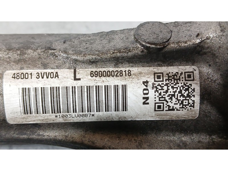 Recambio de cremallera direccion para nissan note (e12) 1.5 dci referencia OEM IAM 480013VV0A MECANICA 6900002818