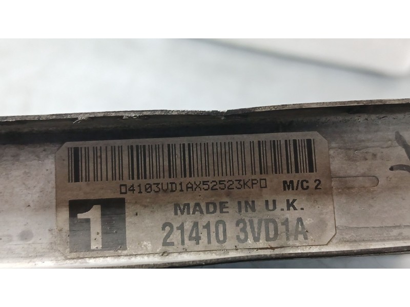 Recambio de radiador agua para nissan note (e12) 1.5 dci referencia OEM IAM 214103VD1A  