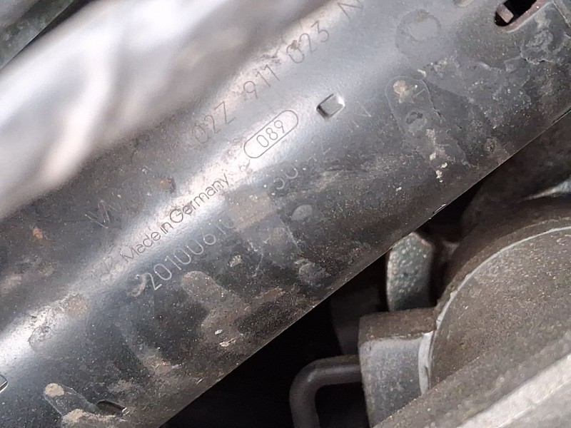 Recambio de motor arranque para volkswagen polo v (6r1, 6c1) 1.6 tdi referencia OEM IAM 02Z911024KX  