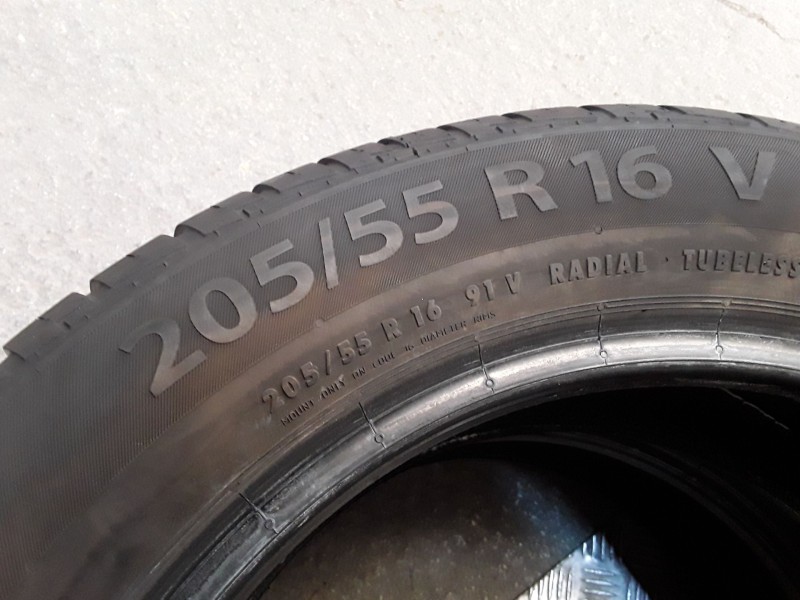 Recambio de neumatico pareja para neumaticos reutilizados - referencia OEM IAM 205551691V MIDAS 205/55/16/91V