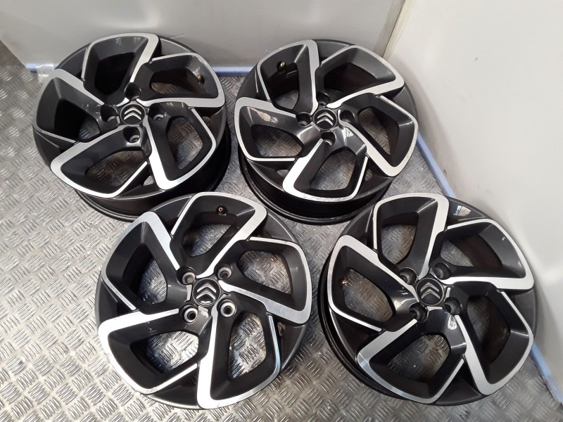 Recambio de juego llantas aluminio para citroën c-elysee (dd_) 1.5 bluehdi 100 referencia OEM IAM 6X16 4 TORN ET27 ROZADAS ALUMI