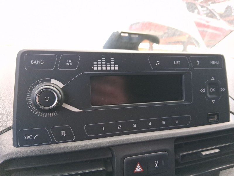 Recambio de pantalla multifuncion para citroën berlingo furgoneta/monovolumen (k9) 1.6 bluehdi 75 referencia OEM IAM 9836586480 