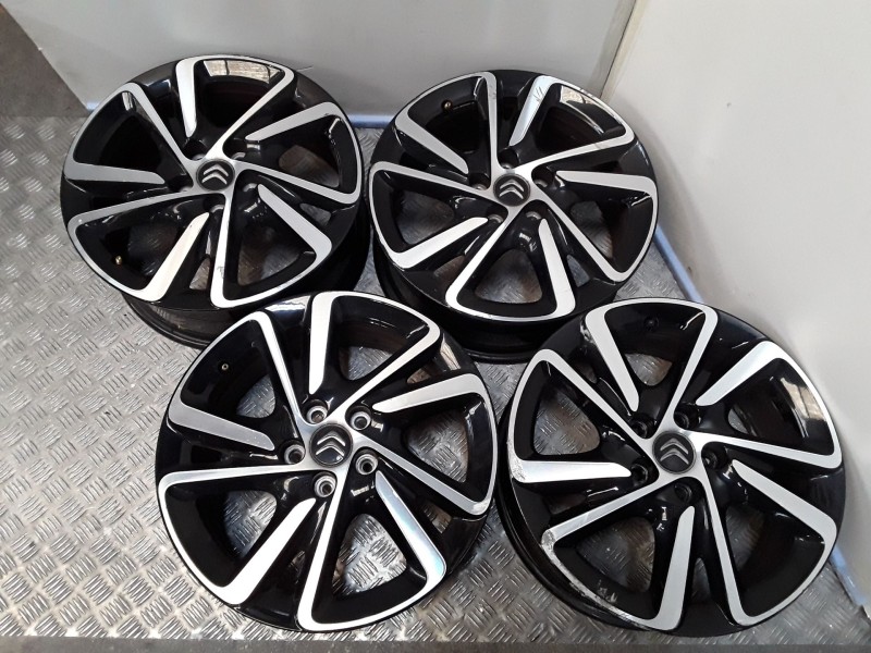 Recambio de juego llantas aluminio para citroën c4 spacetourer (3d_) 1.5 bluehdi 130 referencia OEM IAM 7X17 5 TORN ET50 ROZADAS