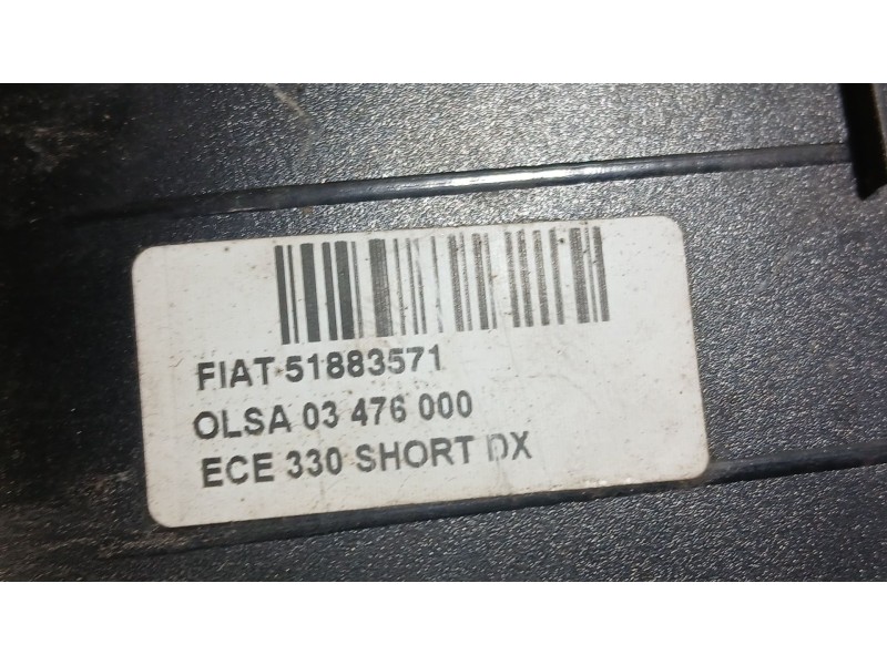 Recambio de piloto trasero derecho para fiat 500l (351_, 352_) 1.4 (199lyb1b) referencia OEM IAM 51883571 SIN LA MOLDURA ROZADO 