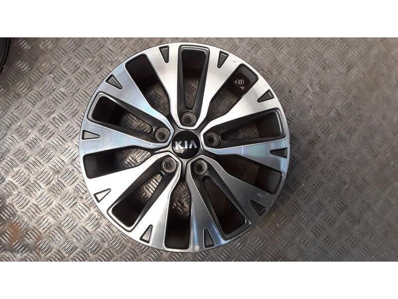 Recambio de juego llantas aluminio para kia cee´d (jd) 1.6 crdi 136 referencia OEM IAM 6.5X16 5 TORN ET50 ALUMINIO ROZADAS