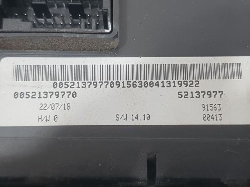 Recambio de modulo electronico para fiat 500 e icon referencia OEM IAM 00521379770  