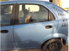 Recambio de puerta trasera izquierda para daewoo kalos (klas) 1.4 referencia OEM IAM 96585401  