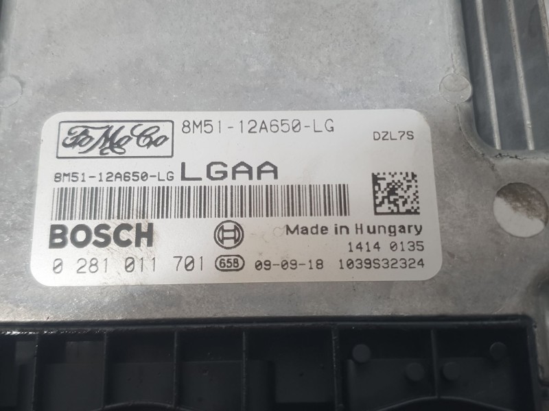 Recambio de centralita motor uce para ford focus ii (da_, hcp, dp) 1.6 tdci referencia OEM IAM 8M5112A650LG 0281011701 BOSCH