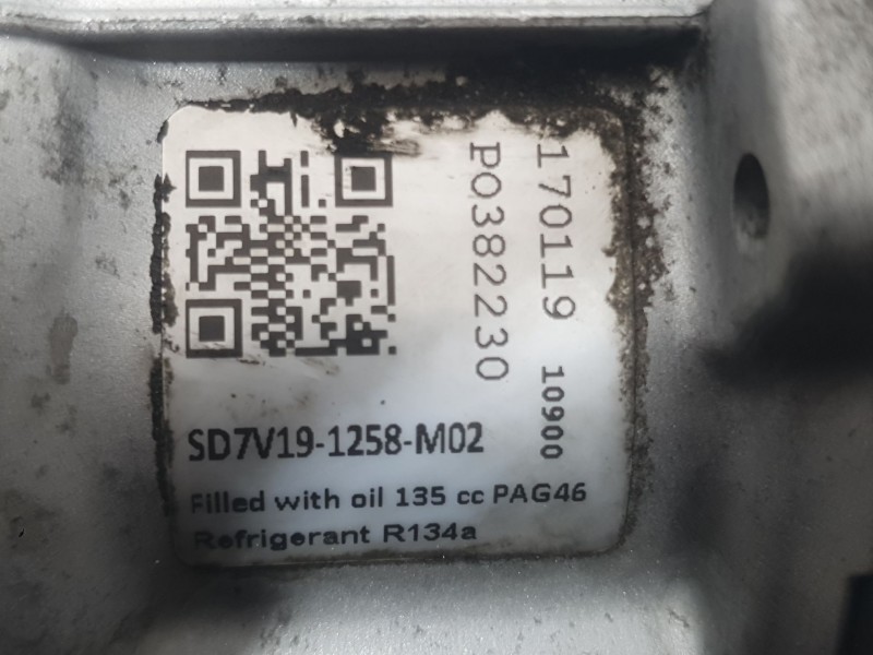 Recambio de compresor aire acondicionado para opel vectra c (z02) 2.0 dti 16v (f69) referencia OEM IAM 13191997 93176867 