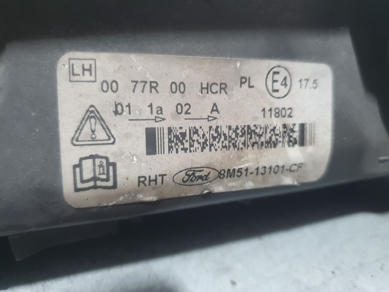 Recambio de faro izquierdo para ford focus ii (da_, hcp, dp) 1.6 tdci referencia OEM IAM 8M5113101CF  