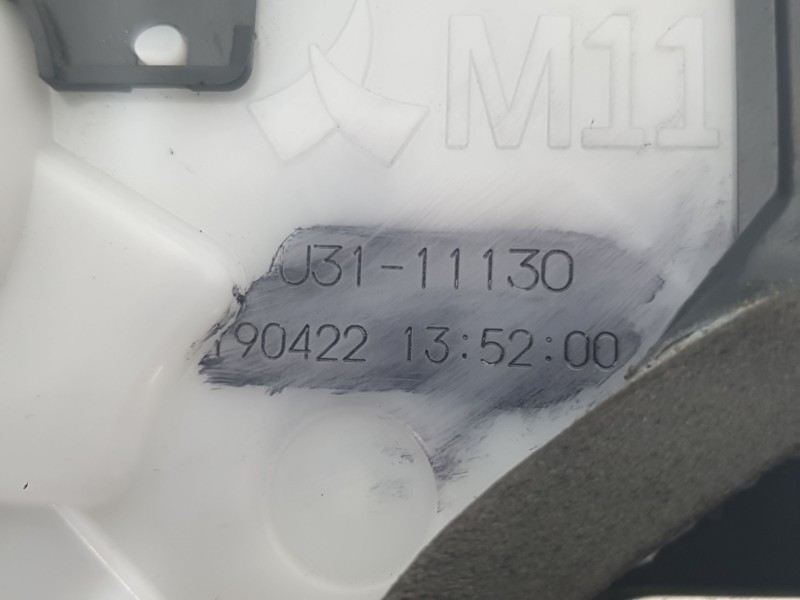 Recambio de cerradura puerta delantera derecha para toyota yaris (_p13_) 1.5 hybrid (nhp130_) referencia OEM IAM U3111130  