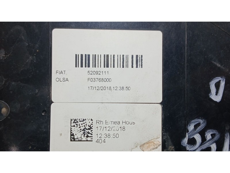 Recambio de piloto trasero derecho para fiat 500x (334_) 1.0 (334.axn1b) referencia OEM IAM 52092111  