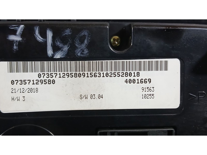 Recambio de mando climatizador para fiat 500x (334_) 1.0 (334.axn1b) referencia OEM IAM 7357129580  4001669