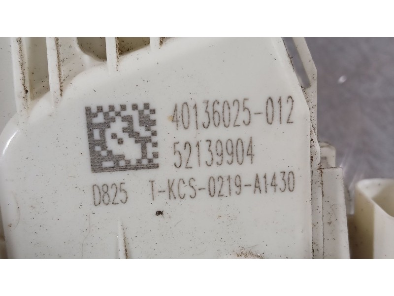 Recambio de cerradura puerta trasera izquierda para fiat 500x (334_) 1.0 (334.axn1b) referencia OEM IAM 52139904  40136025