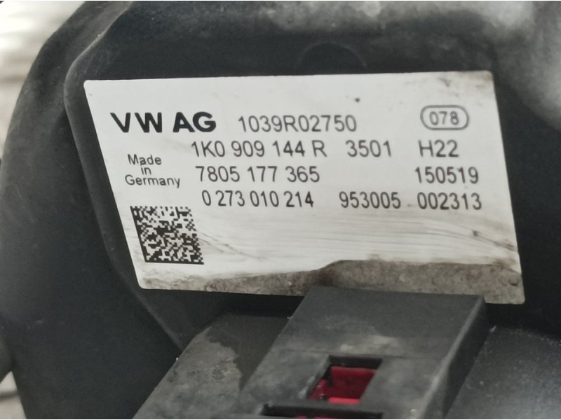 Recambio de cremallera direccion para volkswagen caddy furgón/kombi maxi kombi bmt referencia OEM IAM 1K1423051FE 7817974152 ELE