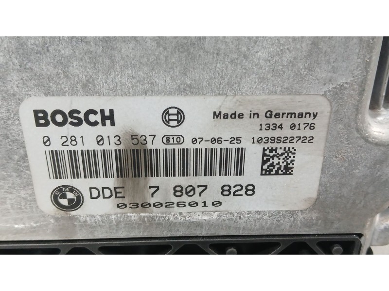 Recambio de centralita motor uce para bmw 1 (e81) 118 d referencia OEM IAM   