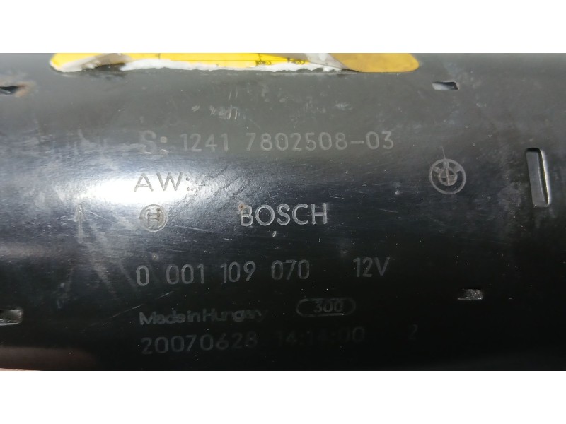 Recambio de motor arranque para bmw 1 (e81) 118 d referencia OEM IAM 7802508 BOSCH 0001109070