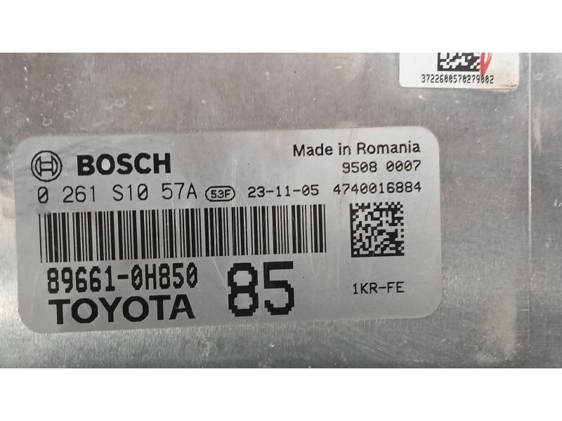 Recambio de centralita motor uce para toyota aygo x (_b7_) 1.0 vvt-i (kgb70) referencia OEM IAM   
