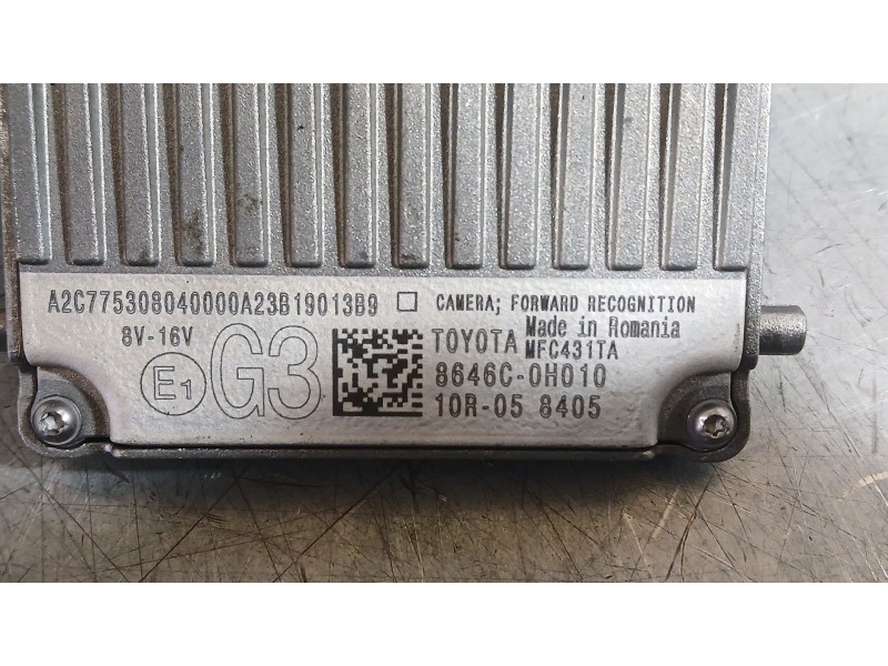 Recambio de camara para toyota aygo x (_b7_) 1.0 vvt-i (kgb70) referencia OEM IAM 8646C0H010  A2C775308040000