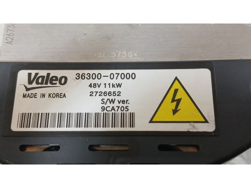 Recambio de alternador para hyundai i20 iii (bc3, bi3) 1.0 t-gdi hybrid 48v referencia OEM IAM 3630007000 VALEO 2726652