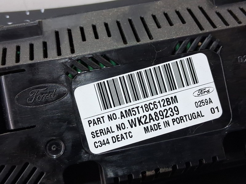 Recambio de mando climatizador para ford c-max ii (dxa/cb7, dxa/ceu) 1.0 ecoboost referencia OEM IAM AM5T18C612BM  