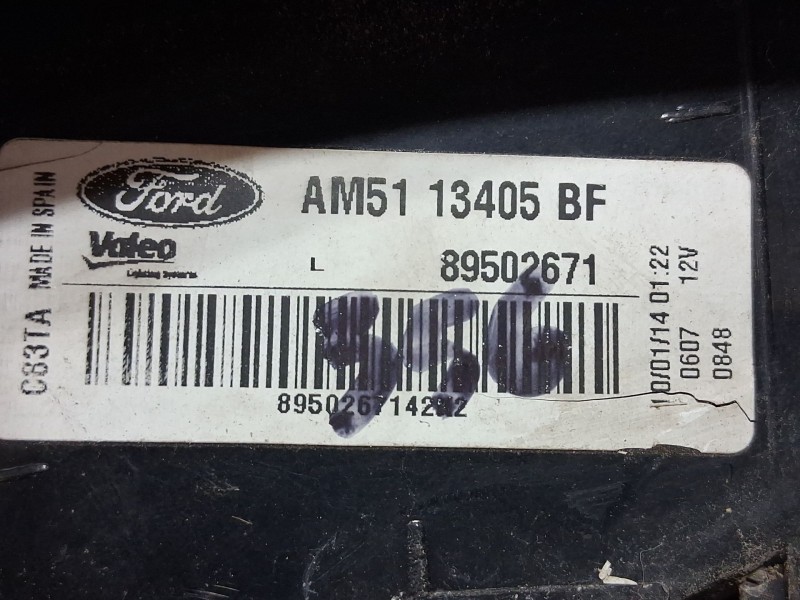 Recambio de piloto trasero izquierdo exterior para ford c-max ii (dxa/cb7, dxa/ceu) 1.0 ecoboost referencia OEM IAM AM5113405BF 