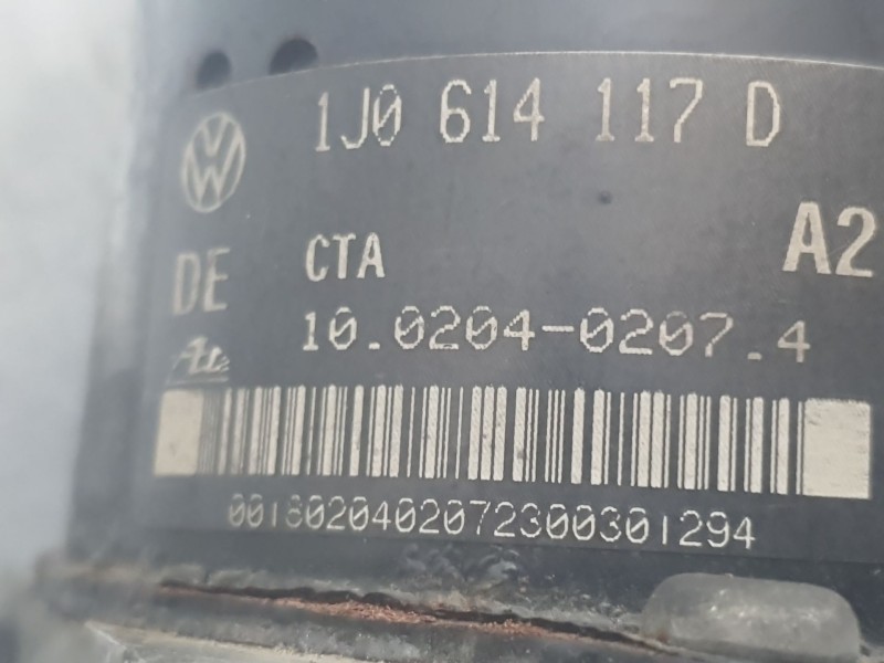 Recambio de abs para volkswagen golf iv (1j1) 1.9 tdi referencia OEM IAM 1J0614117D 10020402074 ATE