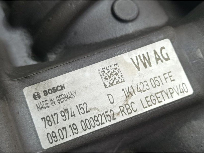 Recambio de cremallera direccion para volkswagen caddy furgón/kombi maxi kombi bmt referencia OEM IAM 1K1423051FE 7817974152 ELE