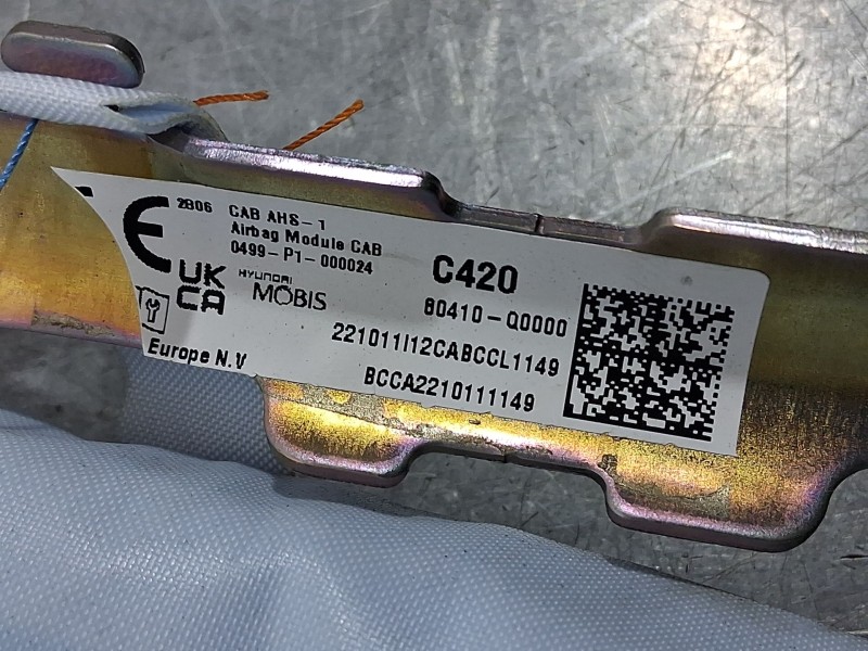 Recambio de airbag cortina delantero izquierdo para hyundai i20 iii (bc3, bi3) 1.0 t-gdi hybrid 48v referencia OEM IAM 80410Q000