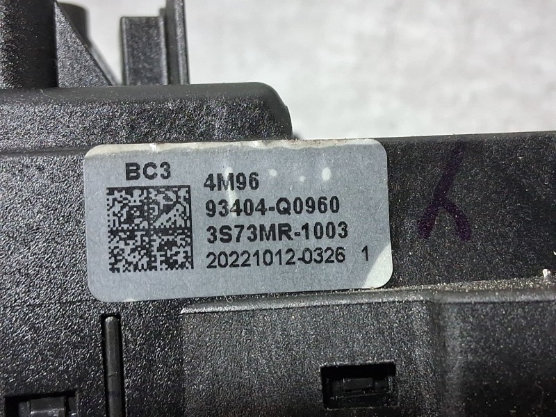 Recambio de mando luces y limpia para hyundai i20 iii (bc3, bi3) 1.0 t-gdi hybrid 48v referencia OEM IAM 93404Q0960  