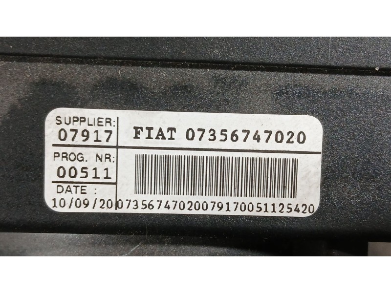 Recambio de mando luces y limpia para fiat 500 (312_) 1.0 mild hybrid (312.ayd1b) referencia OEM IAM 7356747020  