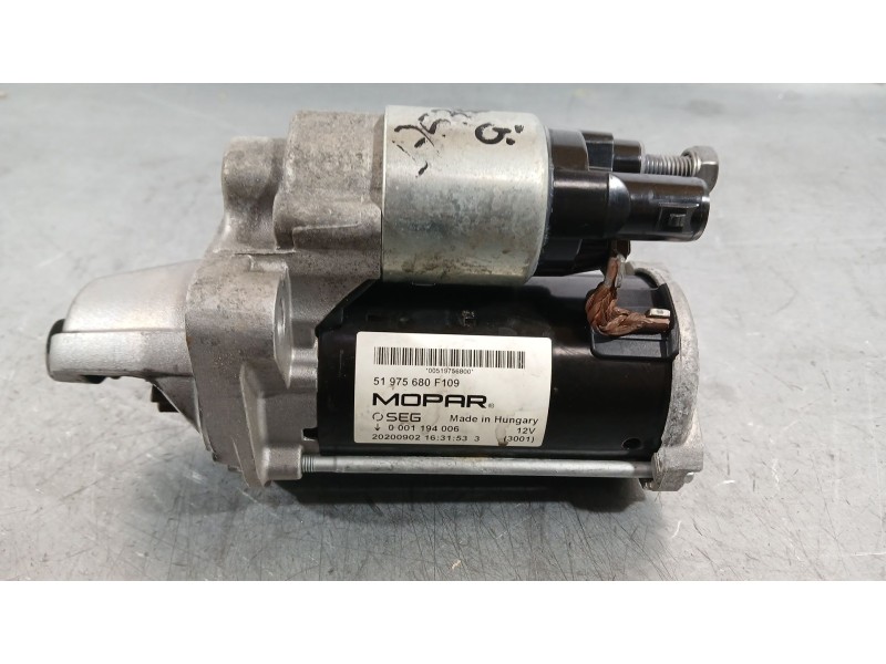 Recambio de motor arranque para fiat 500 (312_) 1.0 mild hybrid (312.ayd1b) referencia OEM IAM 51975680  0001194006