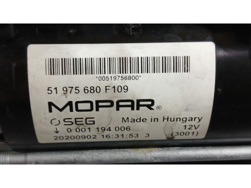 Recambio de motor arranque para fiat 500 (312_) 1.0 mild hybrid (312.ayd1b) referencia OEM IAM 51975680  0001194006