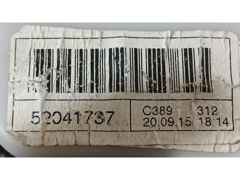 Recambio de cerradura puerta delantera derecha para fiat 500 (312_) 1.0 mild hybrid (312.ayd1b) referencia OEM IAM 52041737  