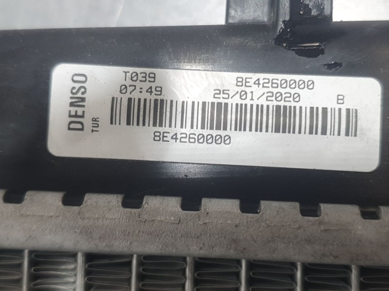 Recambio de radiador agua para fiat doblo cargo (263_) 1.3 d multijet (263wxu1a) referencia OEM IAM 8E4260000  