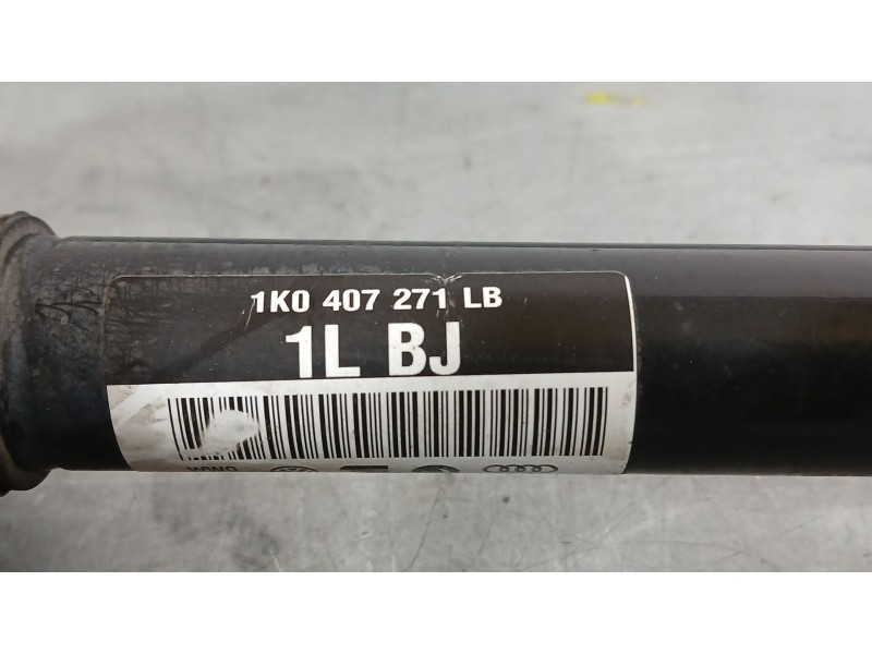 Recambio de transmision delantera izquierda para seat leon (5f1) 1.6 tdi referencia OEM IAM 1K0407271LB  