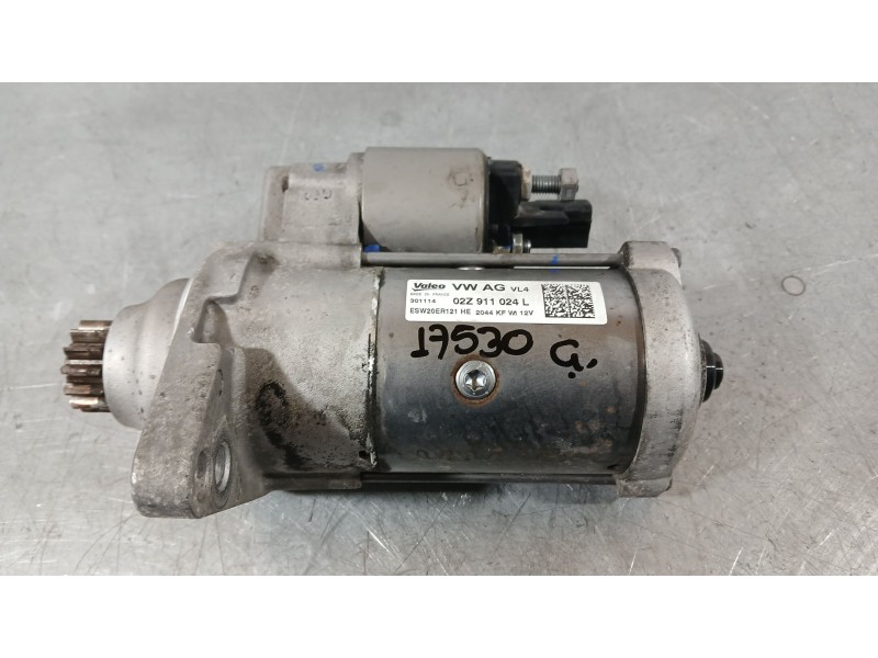 Recambio de motor arranque para seat leon (5f1) 1.6 tdi referencia OEM IAM 02Z911024L VALEO ESW20ER121