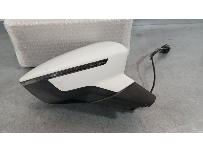 Recambio de retrovisor derecho para seat leon (5f1) 1.6 tdi referencia OEM IAM 5F1857508N9B9 ELECTRICO 6 CABLES 