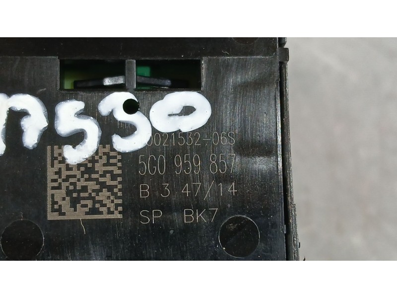 Recambio de mando elevalunas delantero izquierdo para seat leon (5f1) 1.6 tdi referencia OEM IAM 5G0959857  