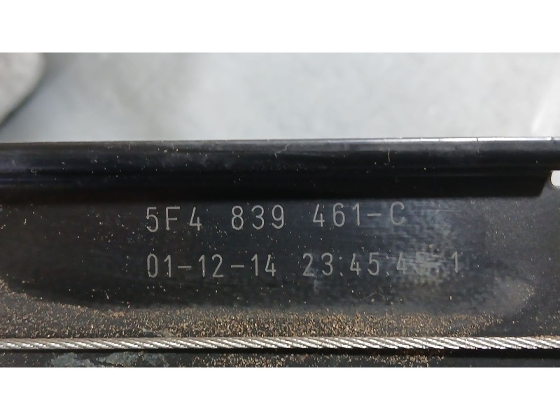 Recambio de elevalunas trasero izquierdo para seat leon (5f1) 1.6 tdi referencia OEM IAM 5F4839461C 5 PINS 